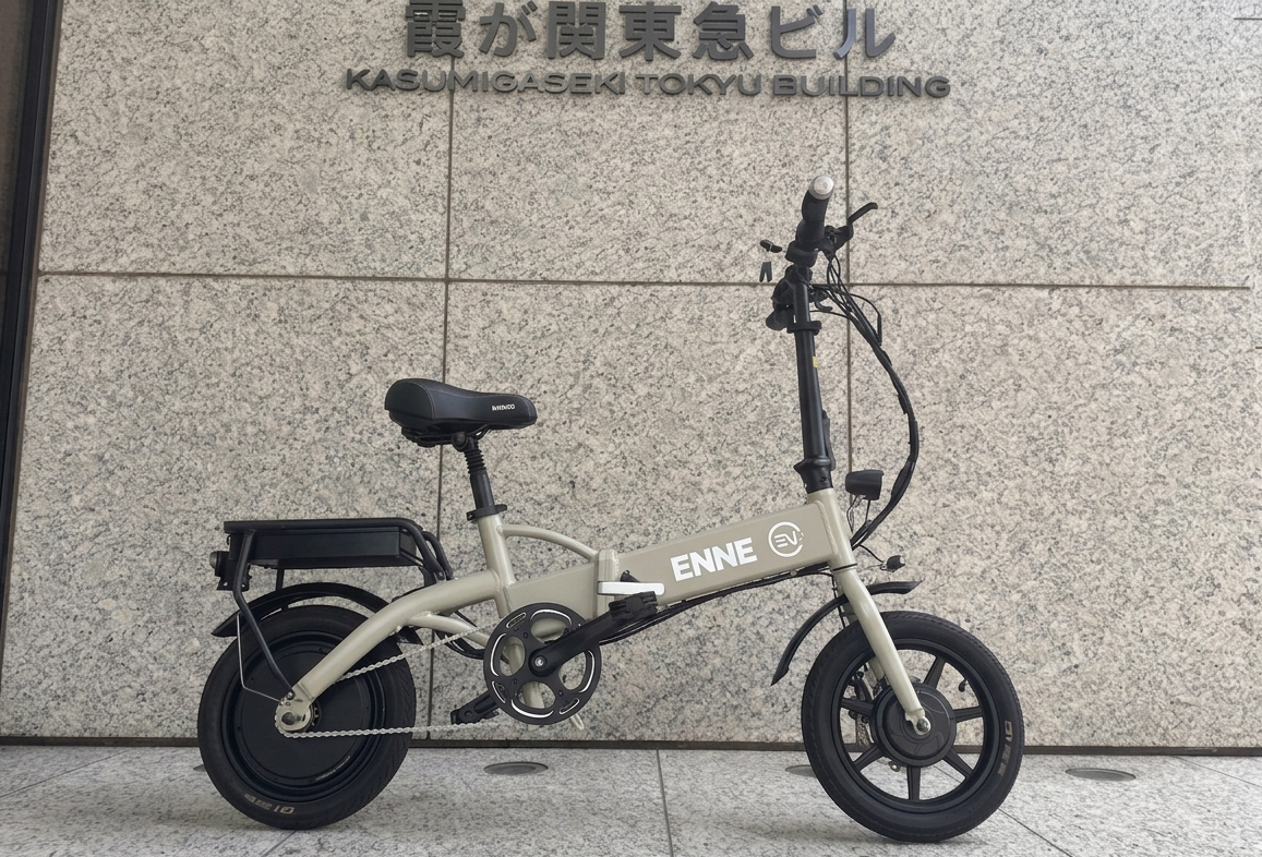 ENNE ZERO14インチ　特定小型原付の完成形！“タブー”だった走行ペダルに挑む新製品
