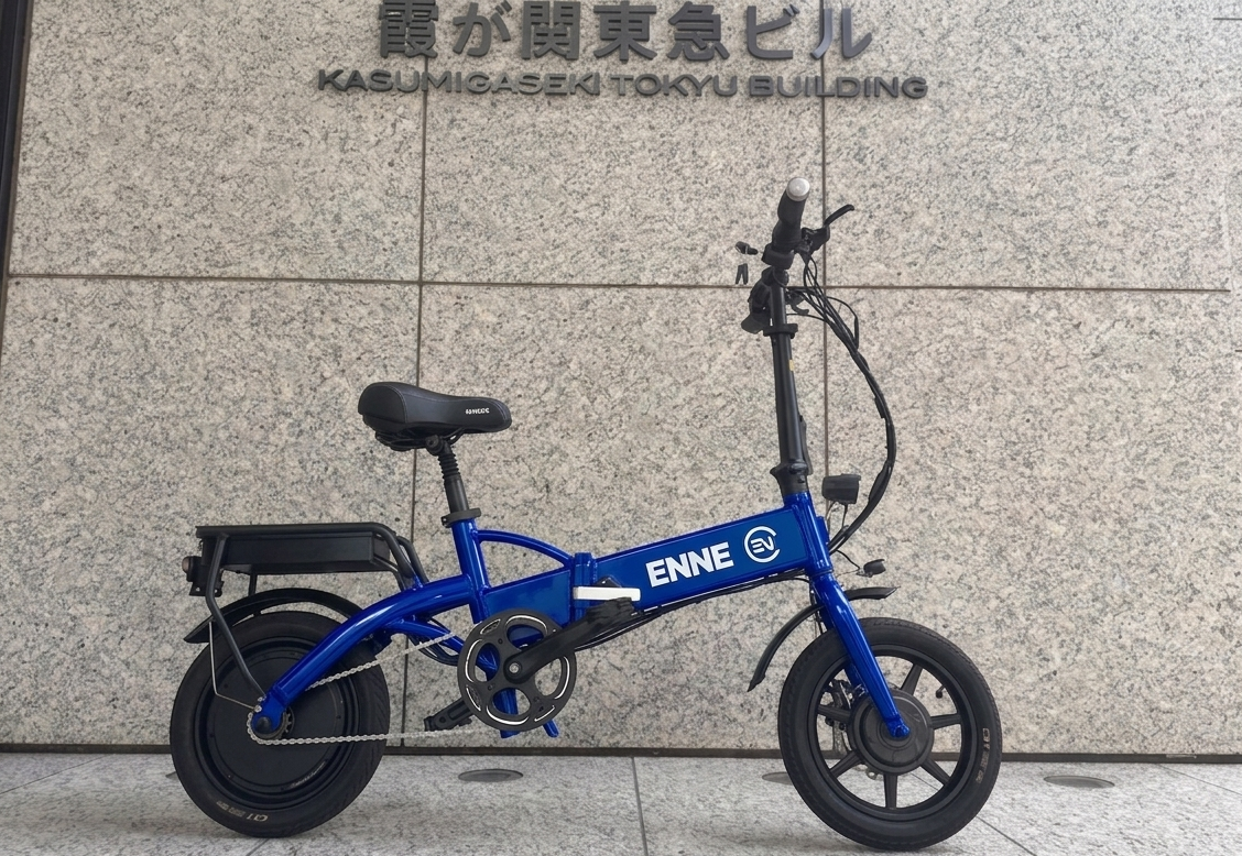 ENNE ZERO14インチ　特定小型原付の完成形！“タブー”だった走行ペダルに挑む新製品